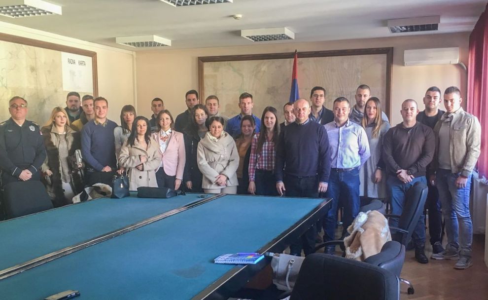 Poseta policijskoj upravi grada Zrenjanina